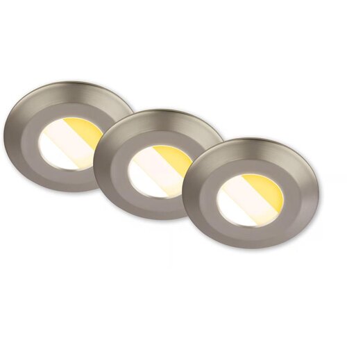 BRILONER 7589032-SET 3xLED prigu&scaron;iva kupatilsko ugradno svetlo KLIRA LED/4,9W/230V IP44 hrom Cene