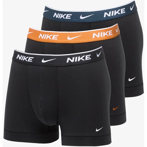 Nike Sportske gaće 'Everyday' mornarsko plava / mandarina / crna / bijela