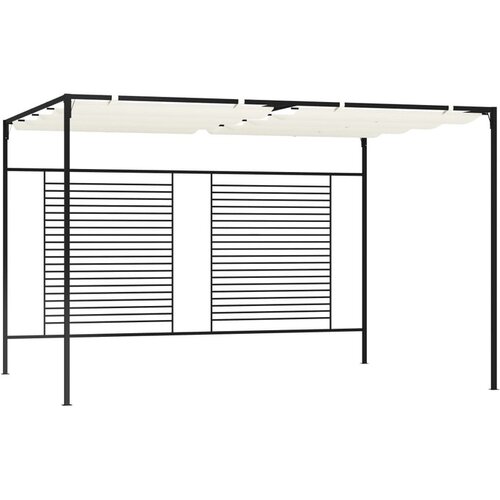  Paviljon z zložljivo streho 3x4x2,3 m krem 180 g/m&amp;sup2; Slike