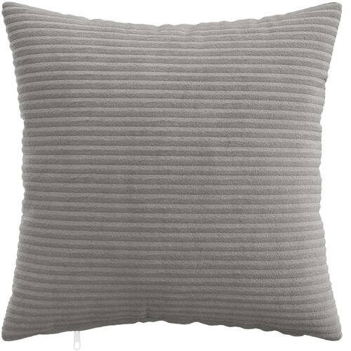  Presvlaka za jastuk 6 pcs HEERLEN Svjetlosiva 45 x 45 cm Kord - Svjetlosiva 45 x 45 cm 6 Slike