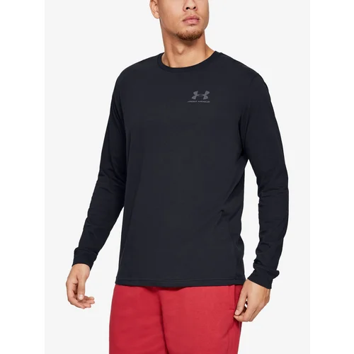 Under Armour T-shirt SPORTSTYLE LEFT CHEST LS-BLK - Men's