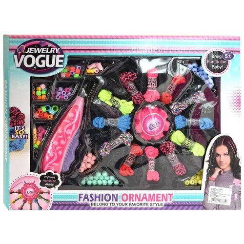 Magic Toys jewelry projects: diy velik set za pletenje in izdelavo nakita s predilnim strojem, barvnimi nitmi i outlet Cene