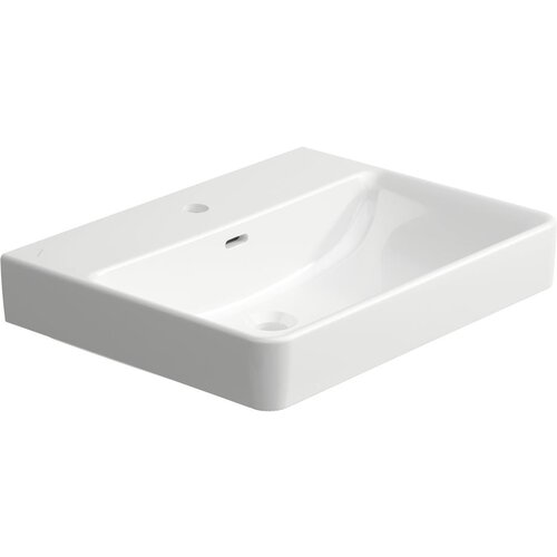 Laufen H8169630001041 Pro S 60 x 46,5 cm nadpultni keramični umivalnik z odprtino za armaturo Slike