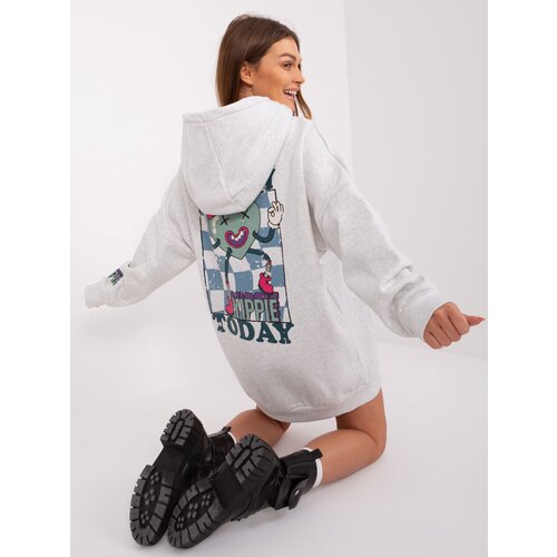 Factory Price Sweatshirt-D10606BA02406D2-light gray Slike
