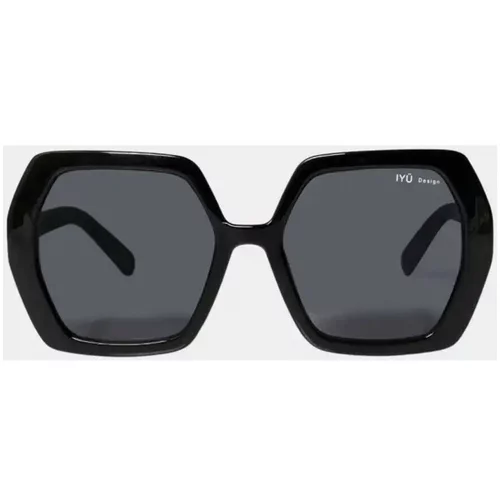 Iyü Design Sončna očala Leonie Črna