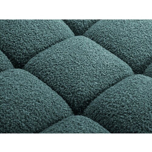 Micadoni Modrozelena sedežna garnitura iz tkanine boucl&amp;eacute; 188 cm Bellis &amp;ndash; Slike