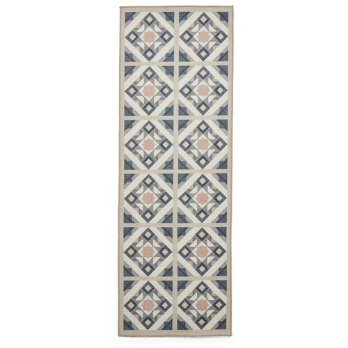 Think Rugs Siv-kremno bel pralen tekač 76x230 cm Victoria Orange &amp;ndash; Slike
