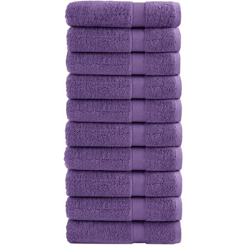 Furnova Premium brisače SOLUND 10 kos vijolična 70x140cm 600 g/m2, (21916905) Cene