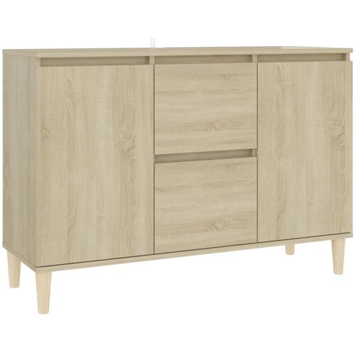 vidaXL Komoda sonoma hrast 103,5x35x70 cm iverna plošča, (20620863) Cene