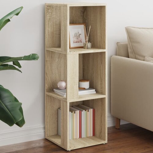 The Living Store Kotna omarica sonoma hrast 33x33x100 cm iverna plošča - Kotna Omarica, (21430512) Cene