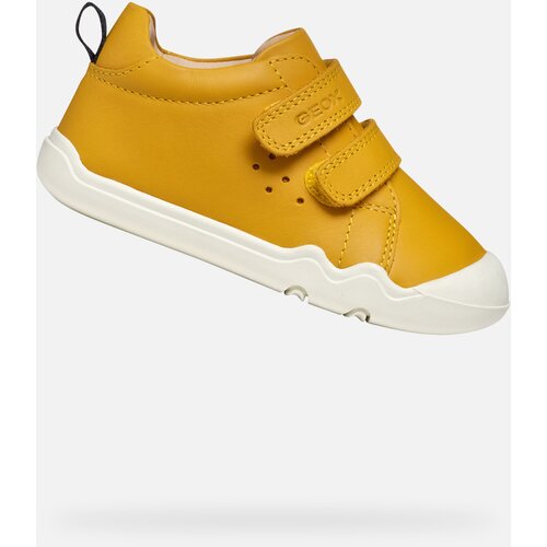 Geox Mustard yellow boys' barefoot sneakers Steppieup - Boys Cene