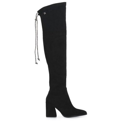 Laura Biagiotti Visoki škornji 8340 Črna Cene