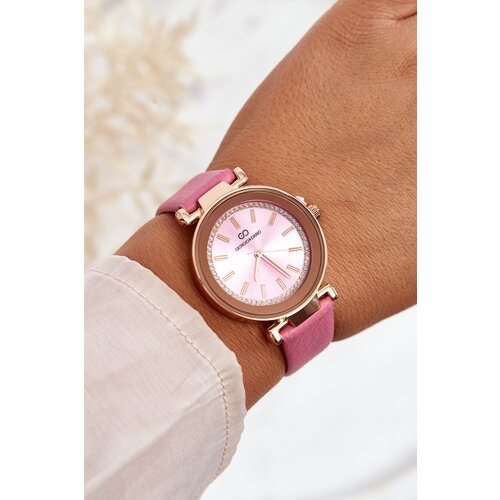 Kesi Classic women's leather watch Giorgio & Dario pink Slike