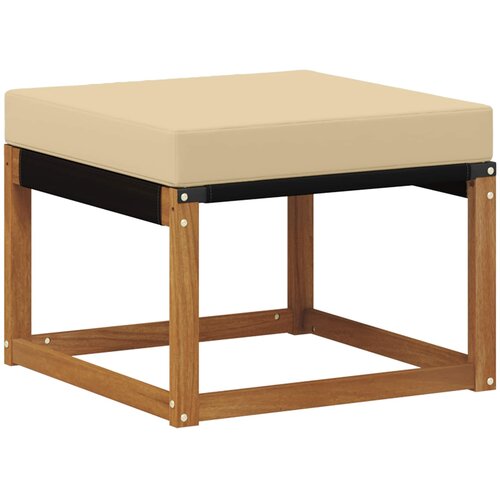  Set vanjskih sofa 6 kom. Prirodna i bež Smeđa 249 x 122,5 x 73 cm Slike