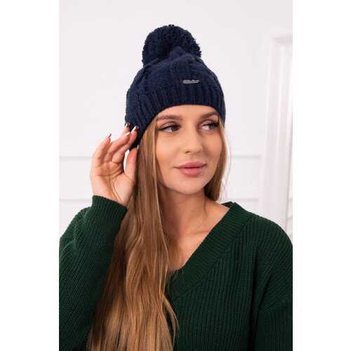 Kesi Cap with fleece Stefania K278 navy blue Cijene