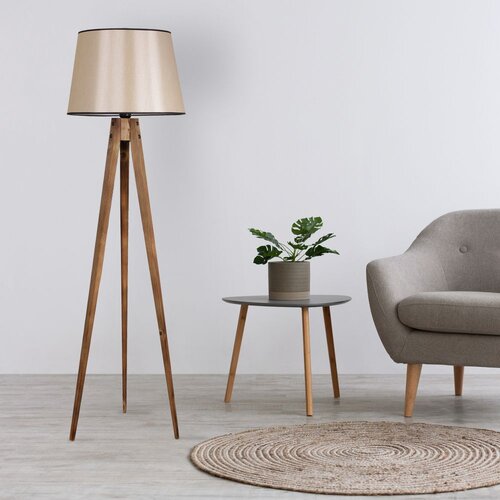 Opviq Podna lampa 15-3 Abajurlu, 160 cm, E27, Hrast Cijene
