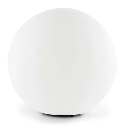 lightcraft Shineball S, okrogla zunanja svetilka premera 20 cm, bela