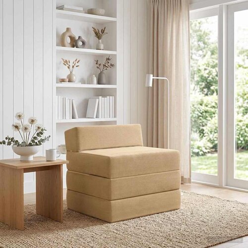 SOFA na razvlačenje Svijetlozeleni sivi 200 x 70 x 15 cm Cijene