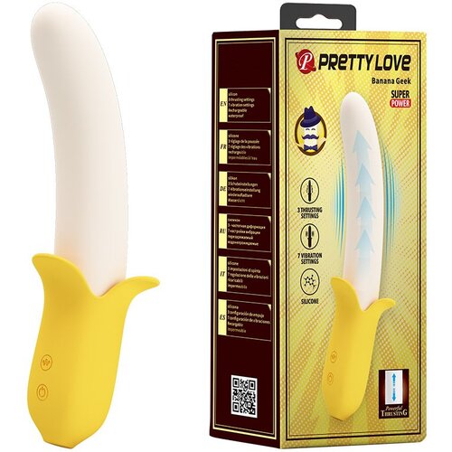 Pretty Love fantazija pokretljivi banana vibrator banana geek Cene