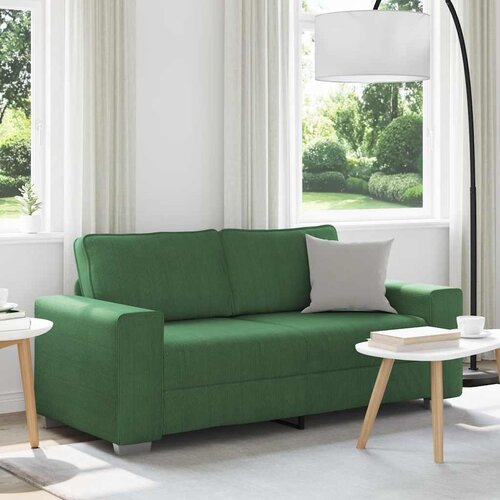  Dvosjed tamnozelene boje 180x77x82 cm korduro tkanina Cijene