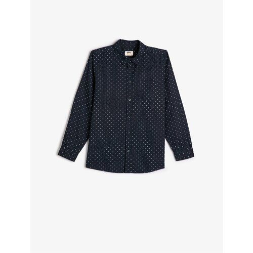 Koton School Shirt with Pocket Detailed Long Sleeve Cotton Cotton Classic Collar Slike