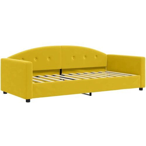  Dnevni krevet žuti 90 x 200 cm bar&amp;scaron;unasti Slike