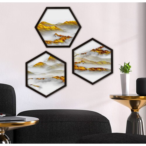 Wallity Uokvirena slika 6GEN1647170950, 35x35 cm, 3 dijela Cijene