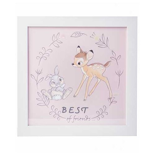 Grupo Erik Editores S. L. POTISK ENMARCADO 30X30 CM DISNEY BAMBI, (21241501) Cene
