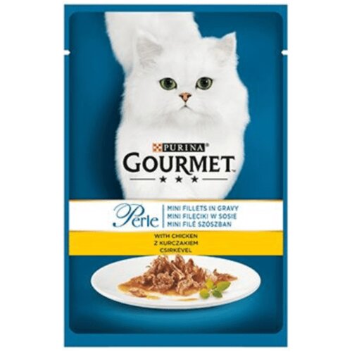 Gourmet Gold gourmet Perle Mini Fileti U Sosu Piletina - 85 g Slike