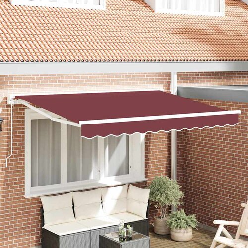  Okvir tende Tamno crvena 300 x 200 cm Poliester s PU premazom Cijene
