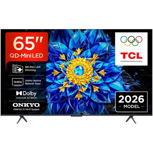 Tcl P8L 65P8L TV 165.1 cm (65) 4K Ultra HD Smart TV Wi-Fi Black 450 cd /m&amp;sup2; Slike