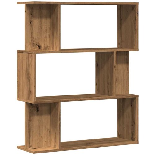 Maison Chic Knjižna omara - Knjižni regal artisan hrast 80x24x96 cm inženirski les, (21725438) Slike