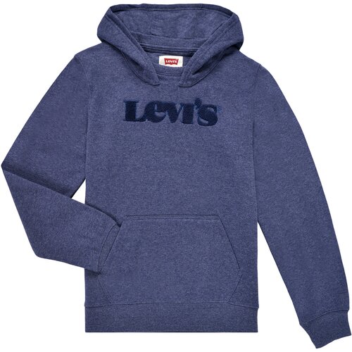 Levi&amp;#039;s Puloverji GRAPHIC PULLOVER HOODIE Modra Slike