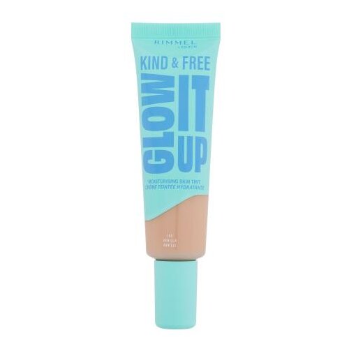 Rimmel London Kind & Free Glow It Up Moisturising Skin Tint puder normalna koža 30 ml odtenek 160 Vanilla Cene