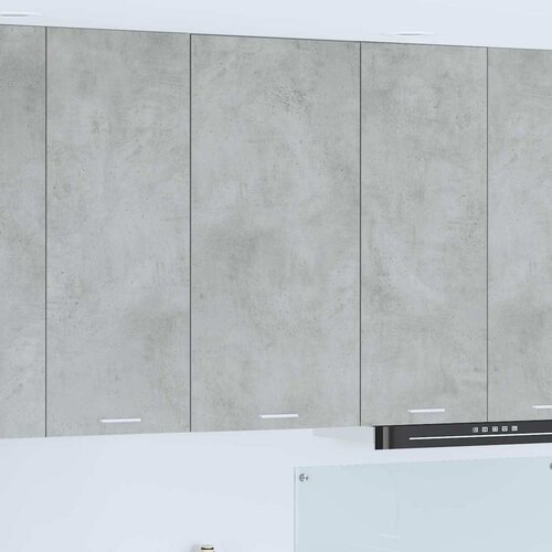 Viseći ormarić s pohranom Beton siva i bijela 50 x 31 x 100 cm Cijene