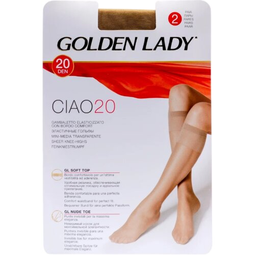 Golden Lady cia dokolenice 20den bež univerzalne Cene