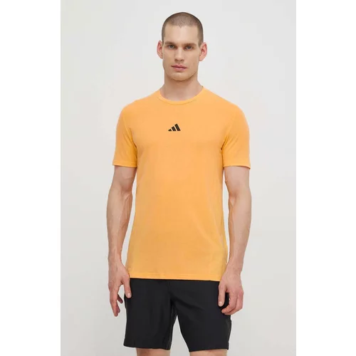 Adidas Kratka majica za vadbo D4T rumena barva, IS3818