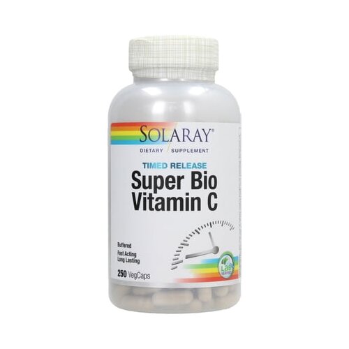 Solaray super Bio Vitamin C - 250 veg. kapsul Slike