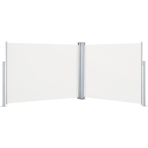 Maison Chic Zložljiva stranska tenda - Senčniki krem 140x1000 cm, (22039890) Cene