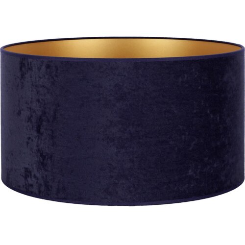  duolla - univerzalni abažur velvet E27, prečnik 35 cm, plave/zlatne boje Cene
