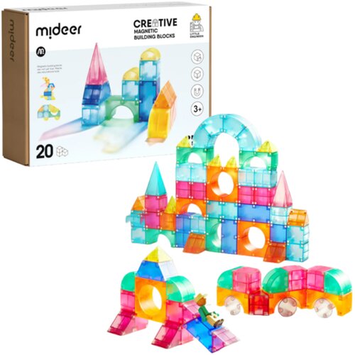 Mideer kreativne igračke Magnetne kockice za slaganje 20 kom Cene