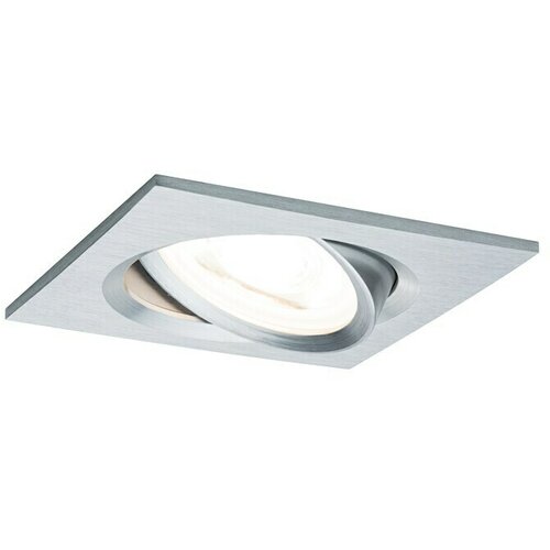 PAULMANN Ugradbena LED svjetiljka kvadratna Nova (6,5 W, D x &amp;Scaron; x V: 8,4 x 8,4 x 9 cm, Aluminij, Topla bijela) Slike