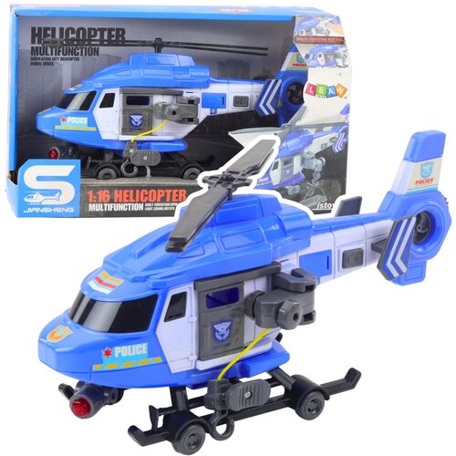  Policijski helikopter za igru u omjeru 1:16 - svjetlo plavi Cene
