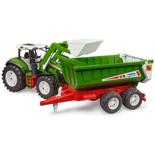 Bruder Roadmax traktor utovarivač sa prikolicom Cene