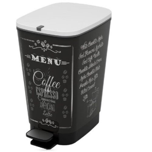  Kanta za otpatke Chic Bin L Coffee menu 50l Cene