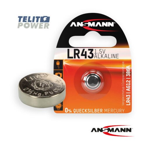 Ansmann alkalna baterija 1.5V LR43 ( 0053 ) Slike