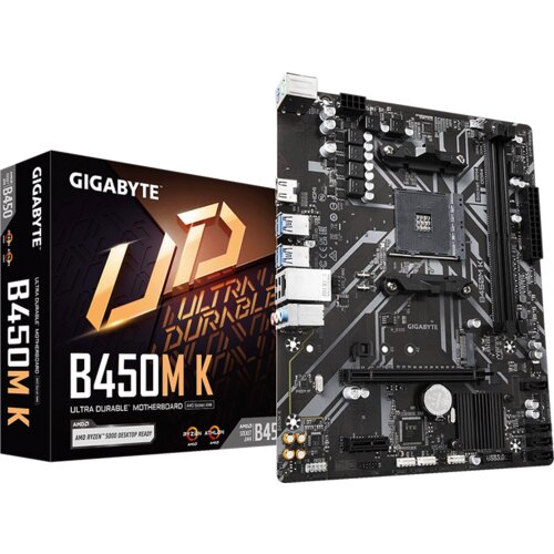 Gigabyte MB B450M K G20 AM4; 2xDDR4 up to 64GB/3600MHz 1xM.2,4xSATA,2xPS/2,6xUSB,HDMI, Cijene