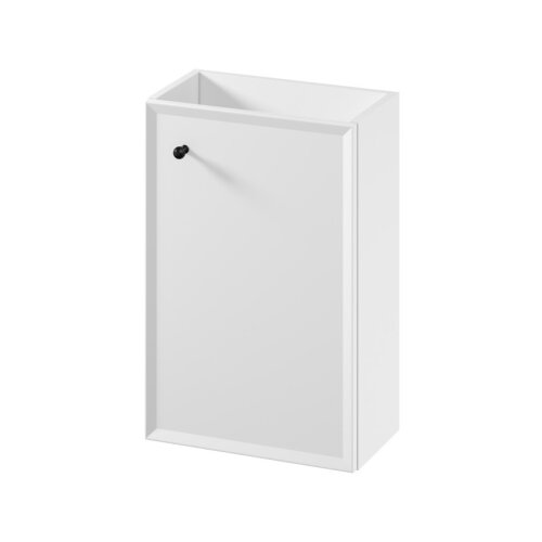 Cersanit S1022-002 - Viseći kupatilski ormarić MILLE 40x22 cm, beo, za postavljanje ispod umivaonika Slike