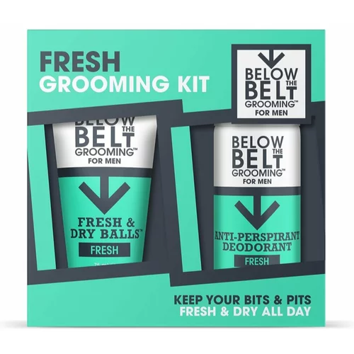 Below the Belt Grooming Fresh Grooming Kit darilni set za intimne predele 1 kos