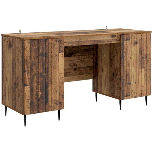  Stol s policom Staro drvo 142 5 x 50 x 75 cm Konstruirano drvo - Staro drvo Cijene